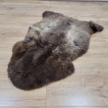 Natural Brown Sheepskin Rug
