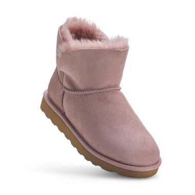 Fawn Extra Short Sheepskin Boots