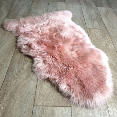 Rosa Pink Sheepskin Rug