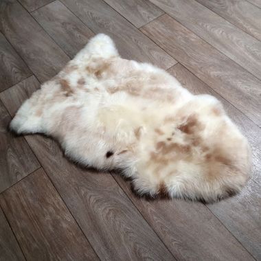 Natural Speckled (Dark) Sheepskin Rug