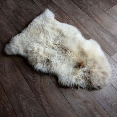 Natural Speckled (Light) Sheepskin Rug