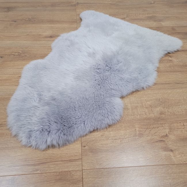 Image of Grey sheepskin rug - Clearance