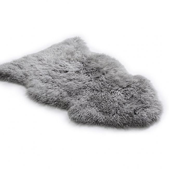 Image of Grey Back Country (Rustic) Sheepskin Rug