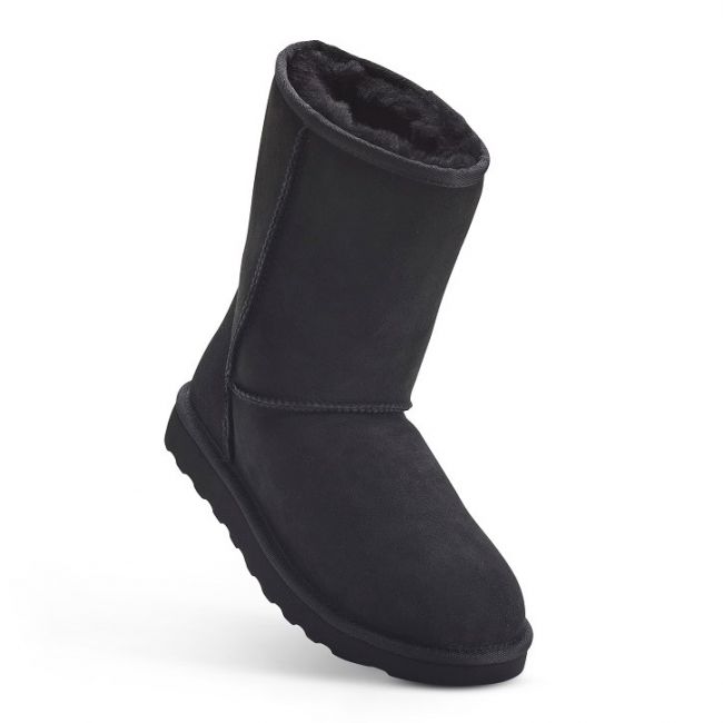 Image of Black Classic Sheepskin Boots