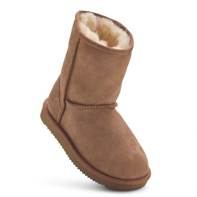 Image of Kids Chestnut Classic Sheepskin Boots