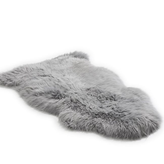 Image of Grey Sheepskin Rug