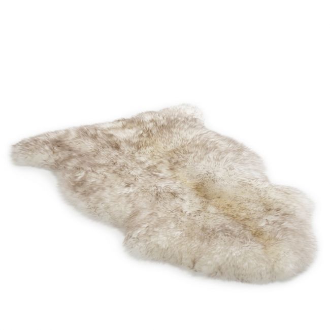 Image of Wolf Tip Sheepskin Rug