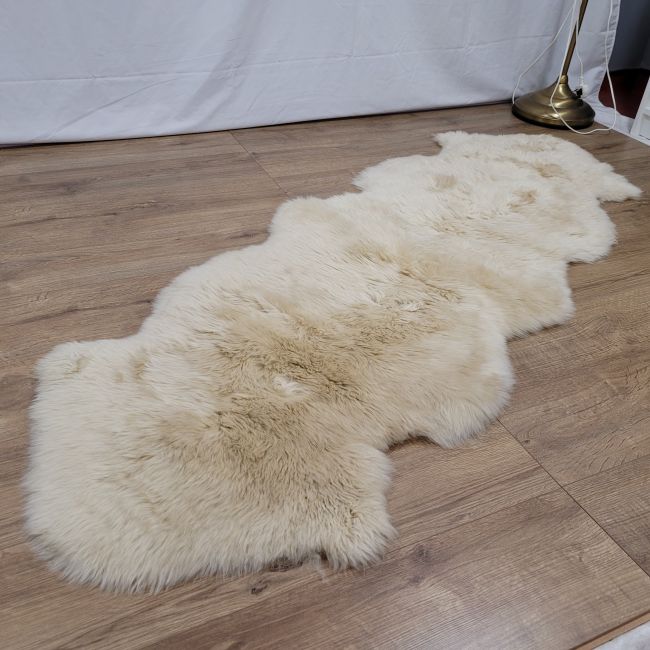 Image of Cognac Double Sheepskin Rug - Clearance