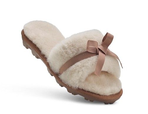 Sheepskin clearance slider slippers